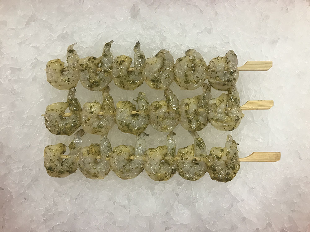 Marinated Shrimp Skewer